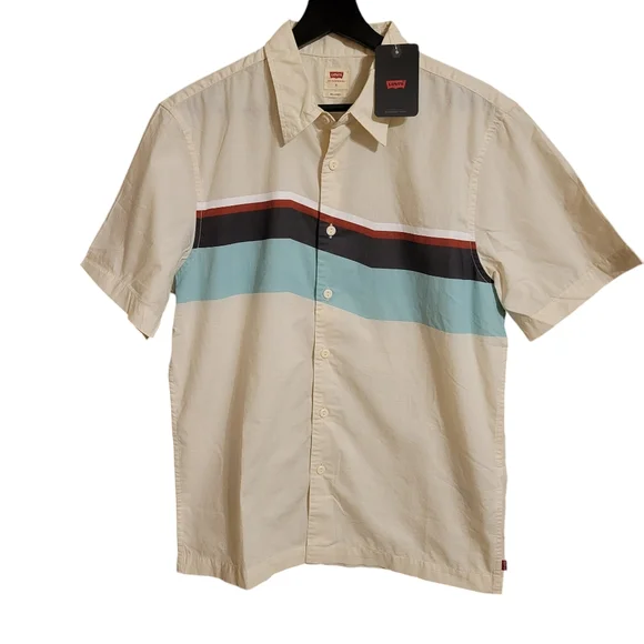 Levi's Short Sleeve Richmond Button Down Shirt - Picture 2 of 8